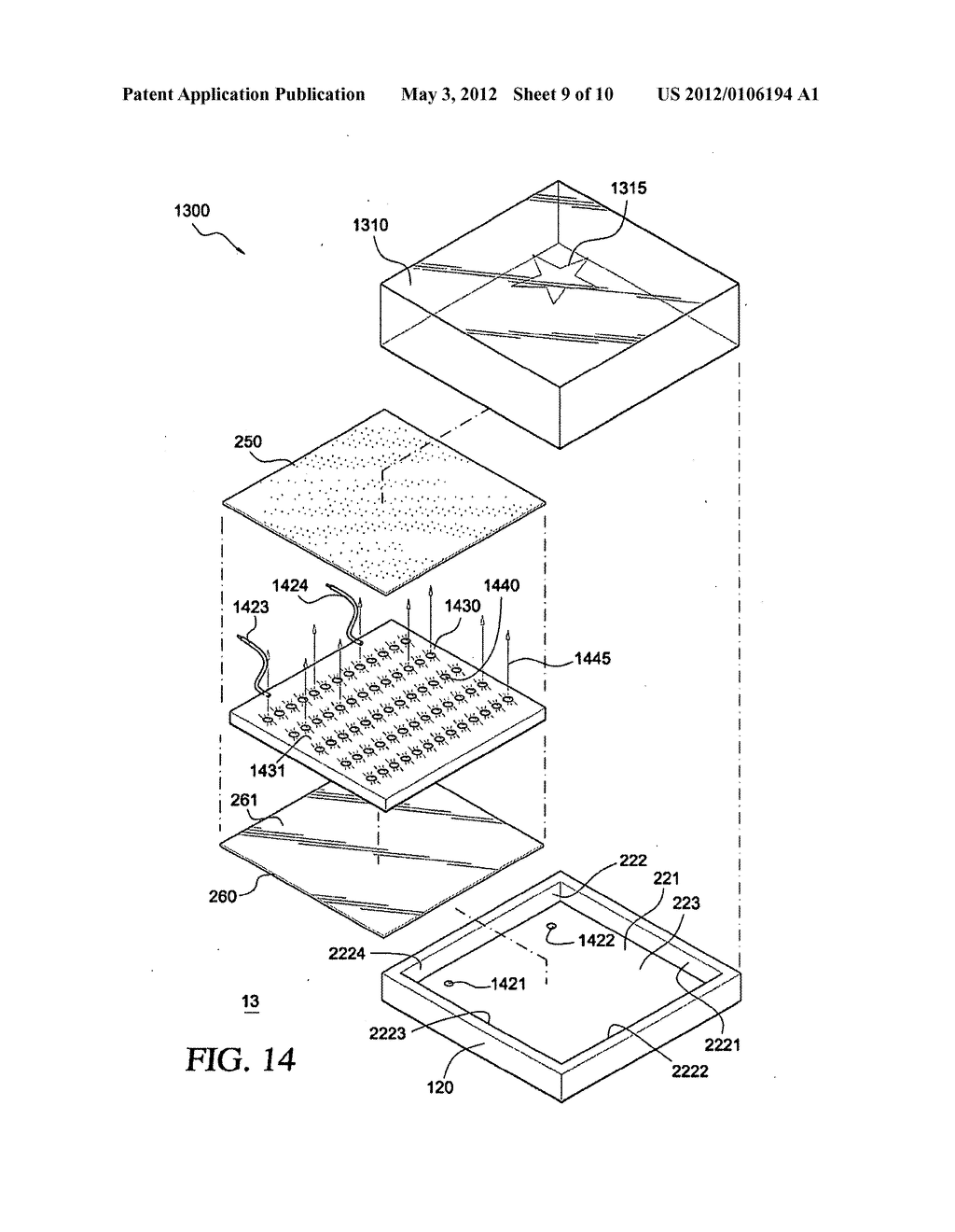 ILLUMINATED TILE SYSTEMS AND METHODS FOR MAUNFACTURING THE SAME - diagram, schematic, and image 10