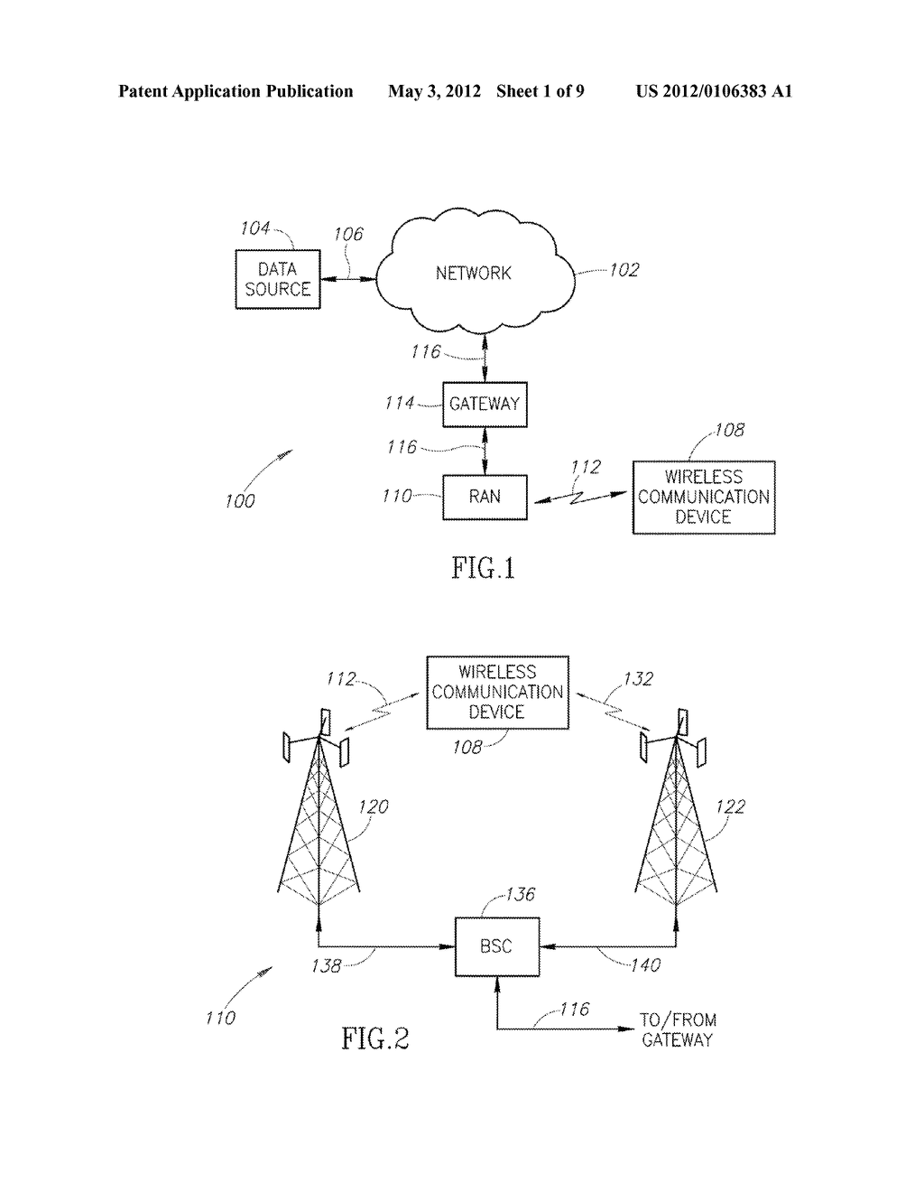 SYSTEM AND METHOD FOR AUTONOMOUS DISCOVERY OF PEAK CHANNEL CAPACITY IN A     WIRELESS COMMUNICATION NETWORK - diagram, schematic, and image 02