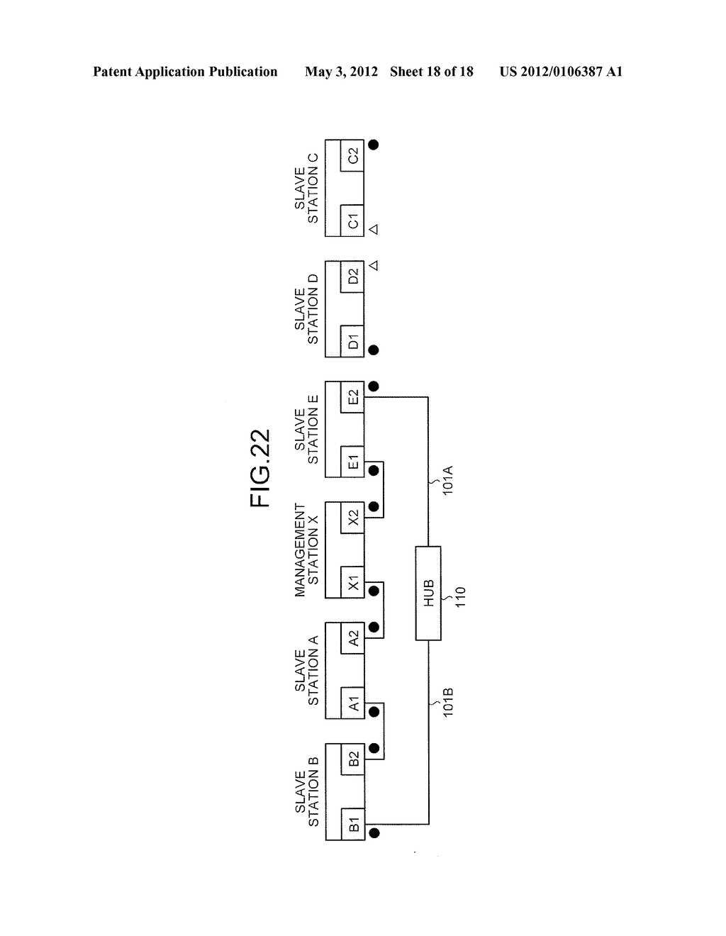 COMMUNICATION MANAGEMENT APPARATUS, COMMUNICATION NODE, AND DATA     COMMUNICATION METHOD - diagram, schematic, and image 19