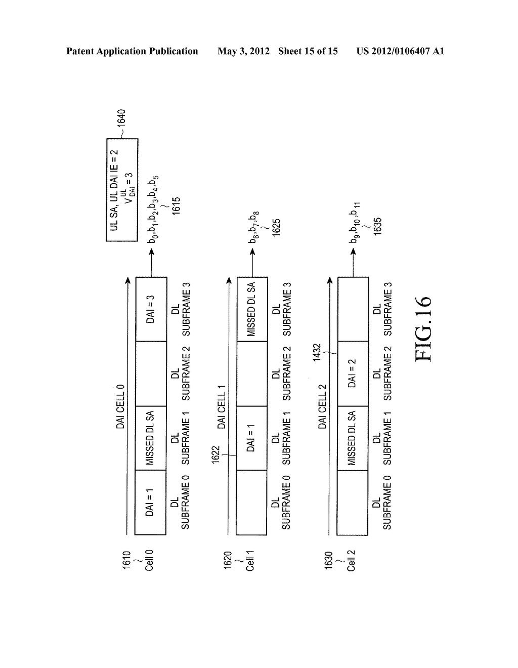 GENERATION OF HARQ-ACK INFORMATION AND POWER CONTROL OF HARQ-ACK SIGNALS     IN TDD SYSTEMS WITH DOWNLINK OF CARRIER AGGREGATION - diagram, schematic, and image 16