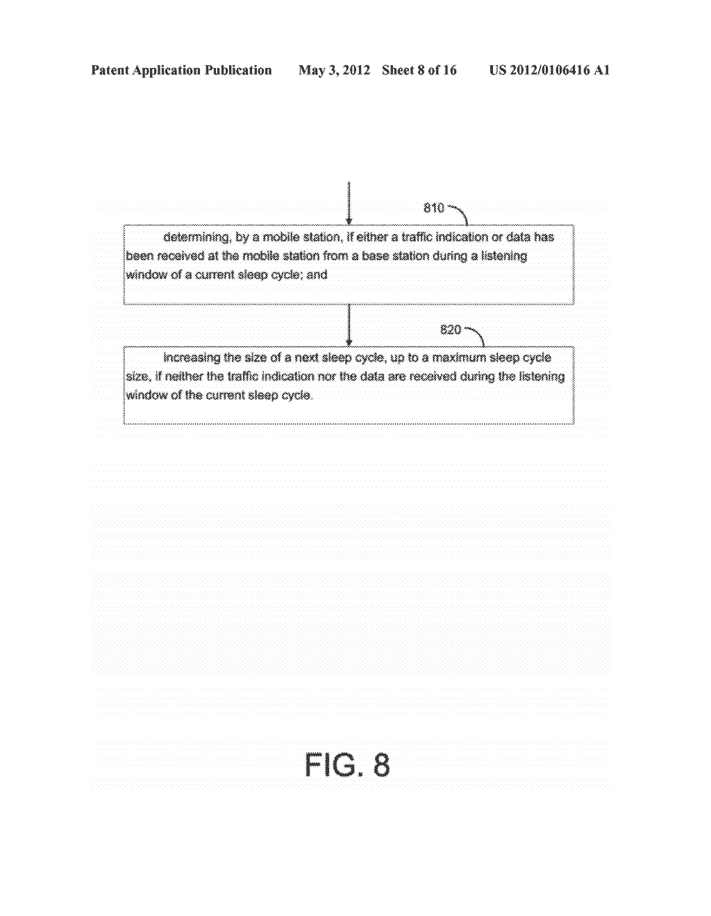 SYNCHRONIZATION RECOVERY AFTER LOSS OF SIGNALS FOR WIRELESS NETWORKS - diagram, schematic, and image 09