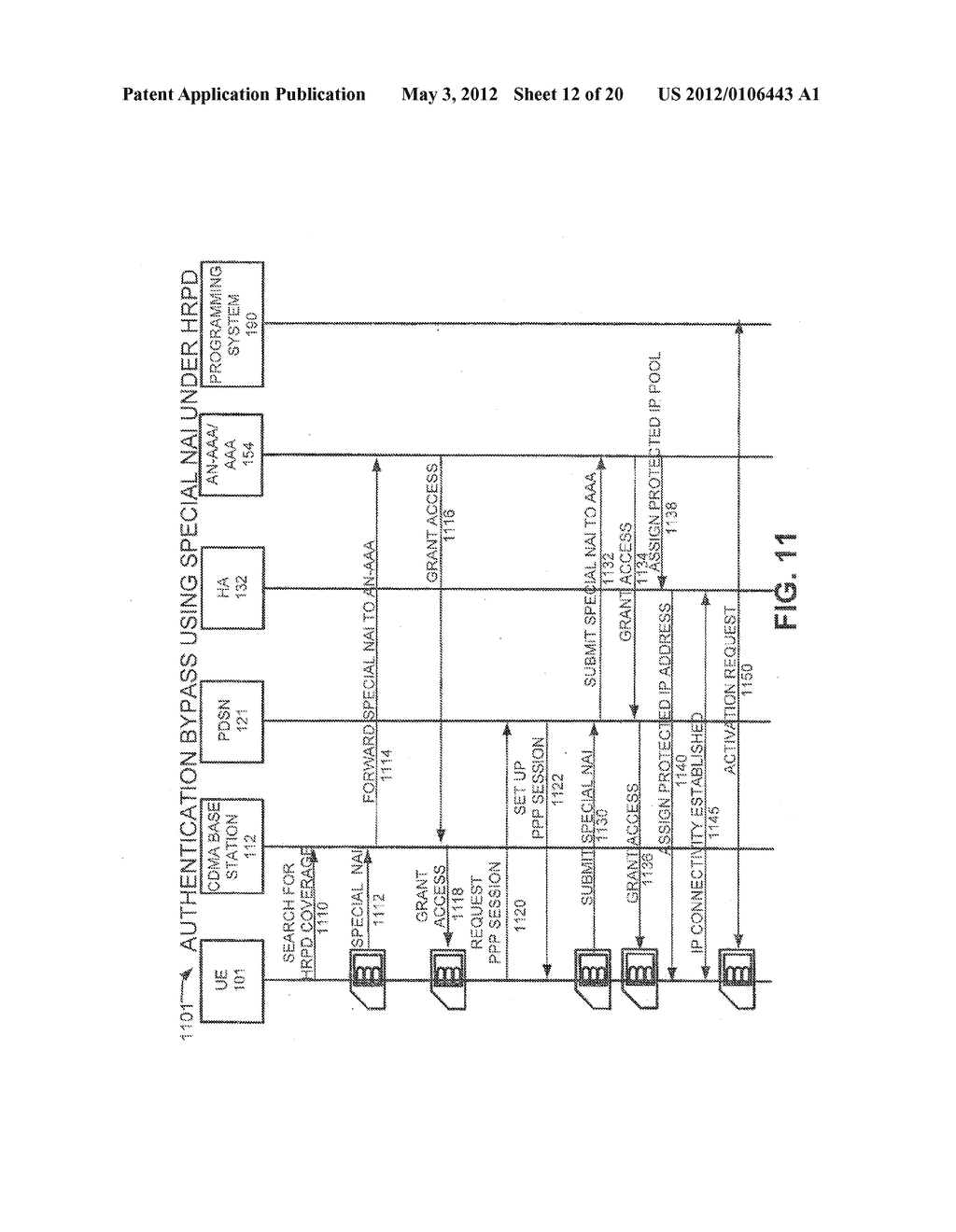 UNIVERSAL INTEGRATED CIRCUIT CARD ACTIVATION IN A HYBRID NETWORK - diagram, schematic, and image 13