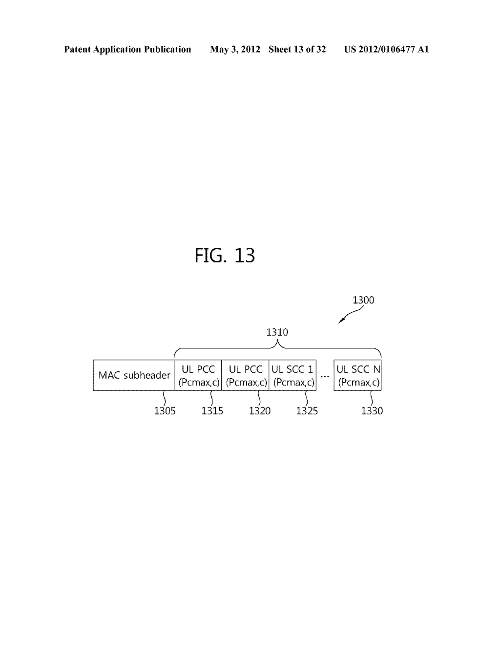 APPARATUS AND METHOD OF TRANSMITTING POWER INFORMATION REGARDING COMPONENT     CARRIER IN MULTI-COMPONENT CARRIER SYSTEM - diagram, schematic, and image 14