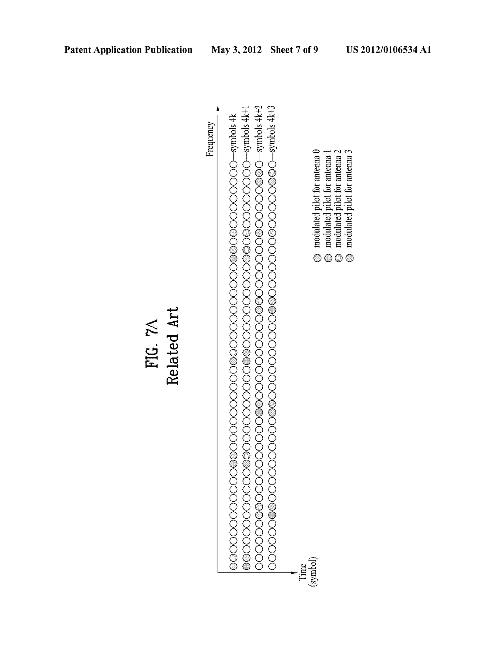 WIRELESS COMMUNICATION SYSTEM WITH MULTIPLE TRANSMISSION ANTENNAS USING     PILOT SUBCARRIER ALLOCATION - diagram, schematic, and image 08