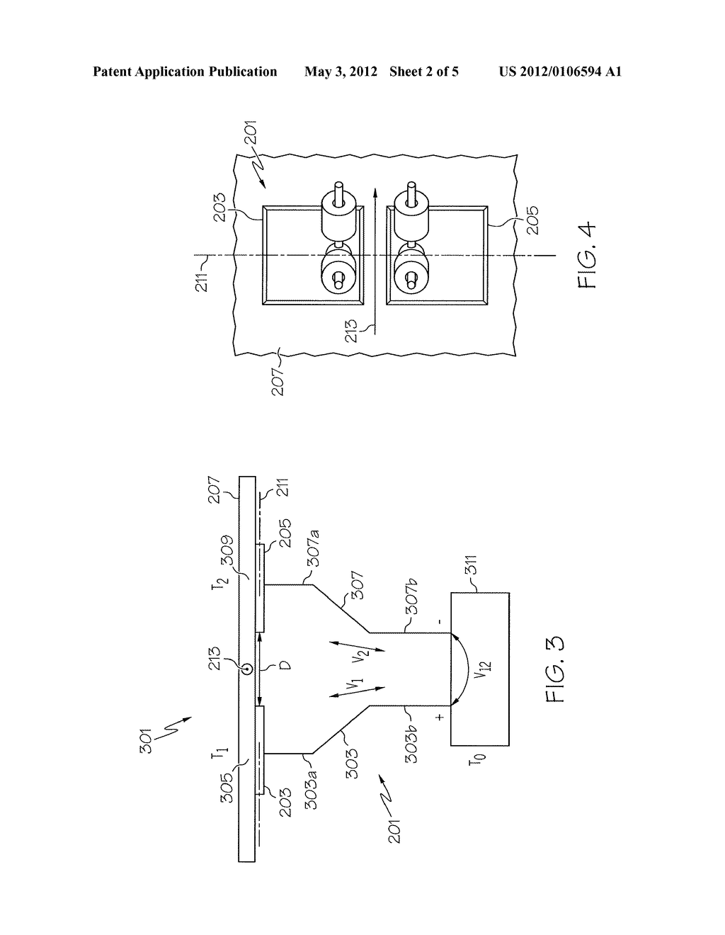 THERMOCOUPLES WITH TWO TABS SPACED APART ALONG A TRANSVERSE AXIS AND     METHODS - diagram, schematic, and image 03