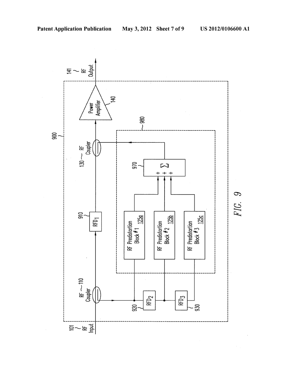 ANALOG SIGNAL PROCESSOR FOR NONLINEAR PREDISTORTION OF RADIO-FREQUENCY     SIGNALS - diagram, schematic, and image 08