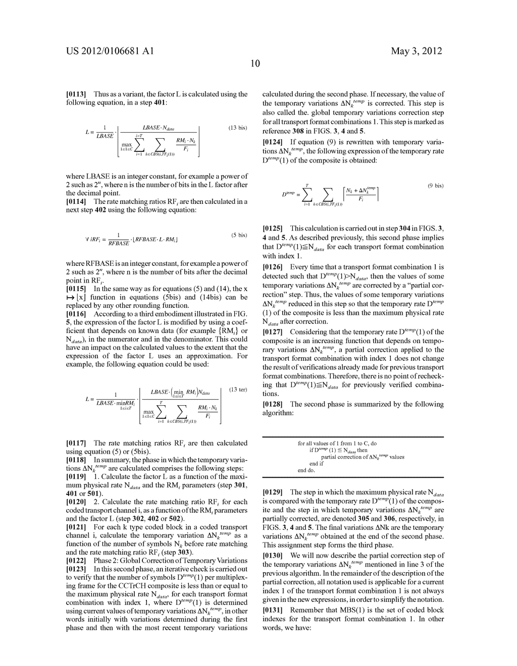 METHOD FOR CONFIGURING A TELECOMMUNICATION SYSTEM - diagram, schematic, and image 17