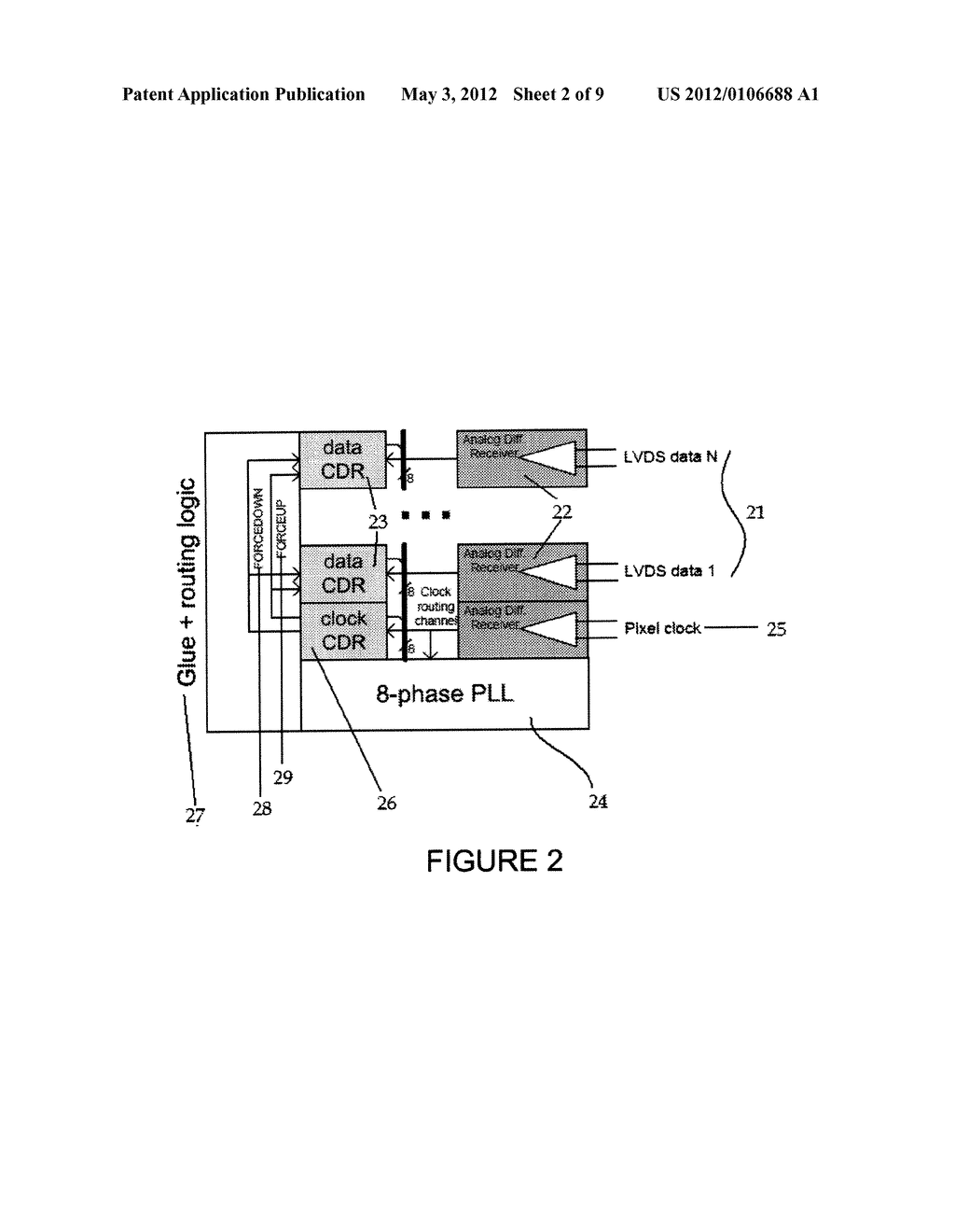 Data Recovery Architecture (CDR) For Low-Voltage Differential Signaling     (LVDS) Video Transceiver Applications - diagram, schematic, and image 03