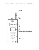 SYSTEM AND METHOD FOR A NOISE REDUCTION SWITCH IN A COMMUNICATION DEVICE diagram and image