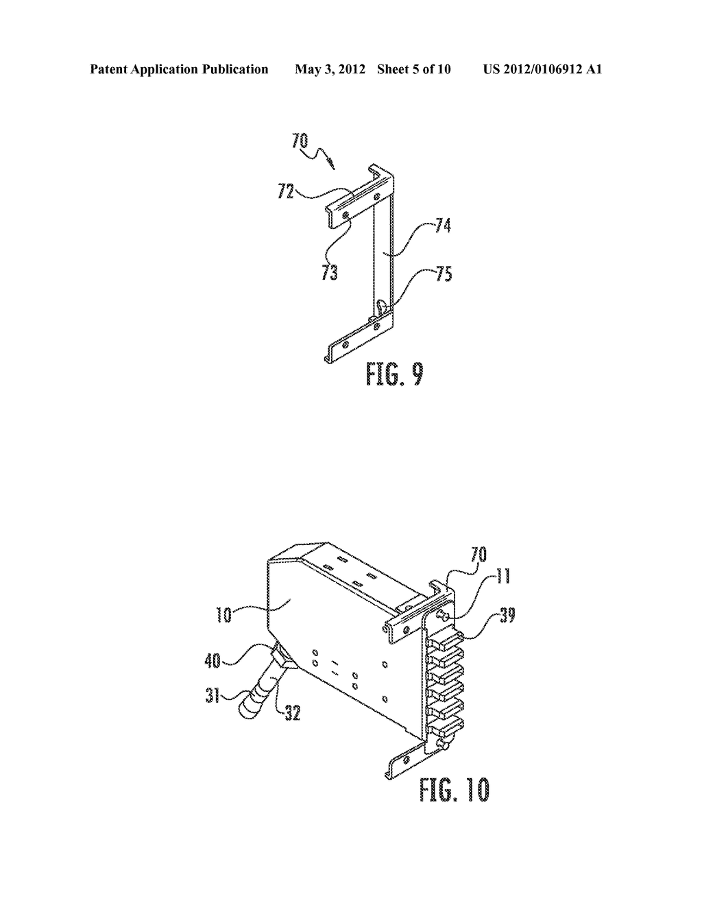 FIBER OPTIC MODULE FOR LIMITED SPACE APPLICATIONS HAVING A PARTIALLY     SEALED MODULE SUB-ASSEMBLY - diagram, schematic, and image 06