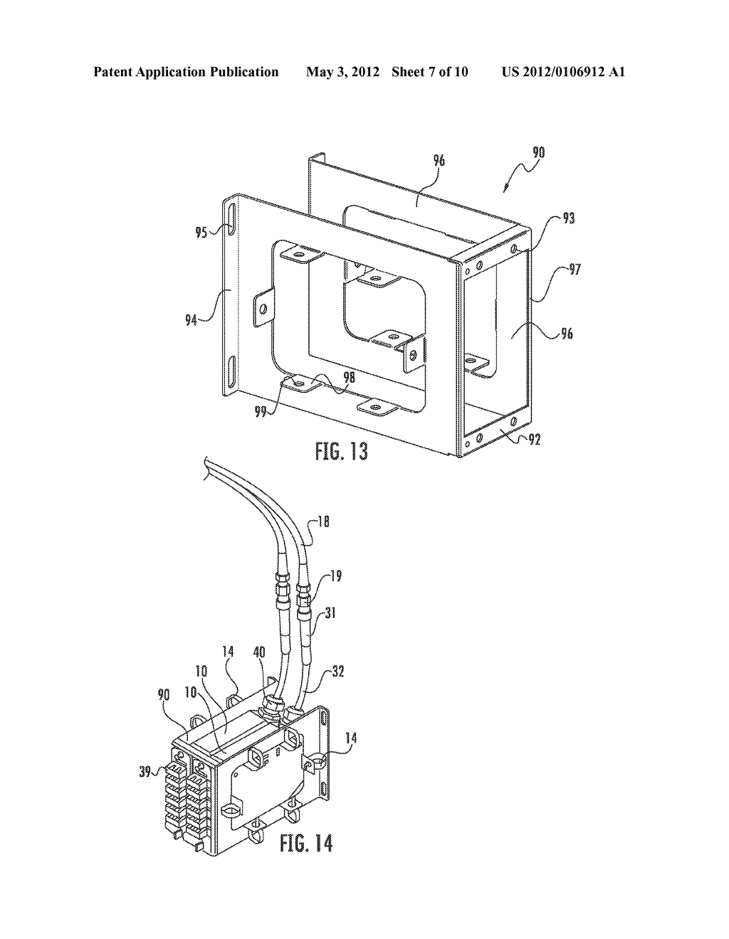 FIBER OPTIC MODULE FOR LIMITED SPACE APPLICATIONS HAVING A PARTIALLY     SEALED MODULE SUB-ASSEMBLY - diagram, schematic, and image 08