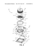 Micro Camera Module Having A Housing With A Graduated Lens Assembly     Receiver Portion diagram and image