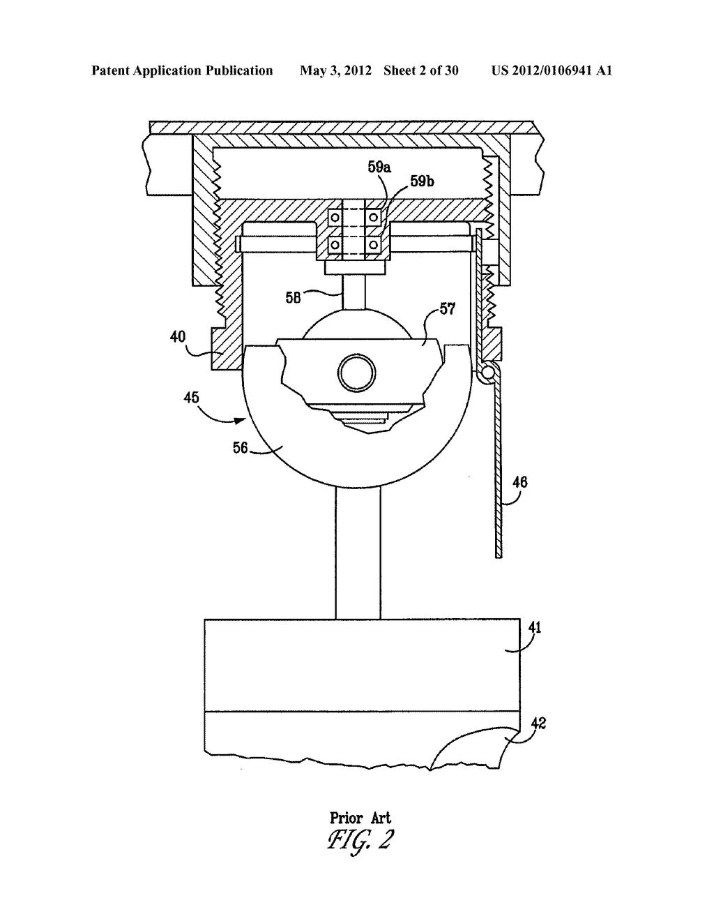 GIMBALED HANDLE STABILIZING CONTROLLER ASSEMBLY - diagram, schematic, and image 03