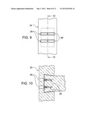 Blind and pre-loaded mortise and tenon joint diagram and image