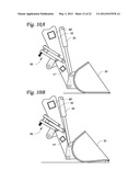 IMPLEMENT ATTACHING TO A FORWARD MOTION-PRODUCING MACHINE FOR ELEVATING AN     EDGE ENCOUNTERING AN IMMOVABLE OBJECT diagram and image