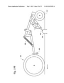 IMPLEMENT ATTACHING TO A FORWARD MOTION-PRODUCING MACHINE FOR ELEVATING AN     EDGE ENCOUNTERING AN IMMOVABLE OBJECT diagram and image