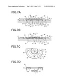 BOARD CONVEYING HAND AND BOARD CONVEYING DEVICE PROVIDED WITH THE SAME diagram and image