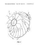 CENTRIFUGAL COMPRESSOR IMPELLER diagram and image