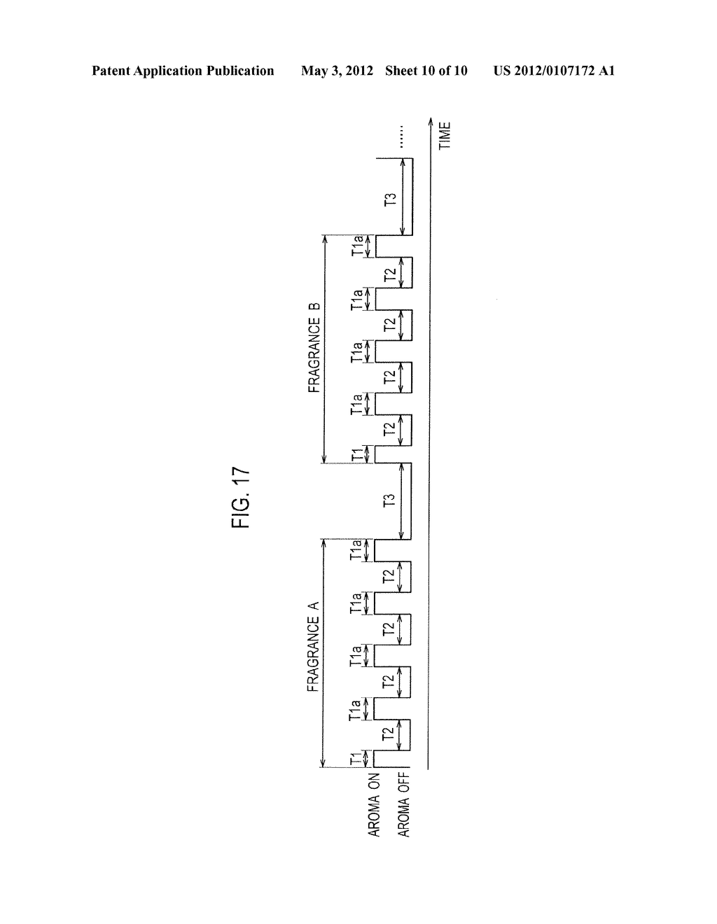 FRAGRANCE DEVICE FOR VEHICLE AND FRAGRANCE BLOWING METHOD - diagram, schematic, and image 11
