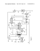 PROCESS FOR THE PRODUCTION OF HYDROGEN BY STEAM REFORMING AN OIL CUT WITH     OPTIMIZED STEAM PRODUCTION diagram and image