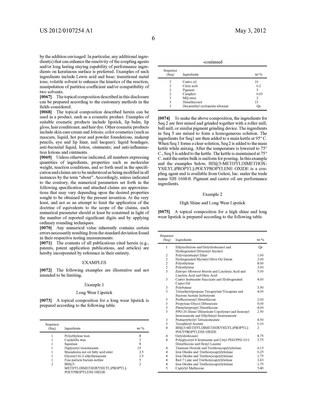 Long Wear Topical Composition - diagram, schematic, and image 07