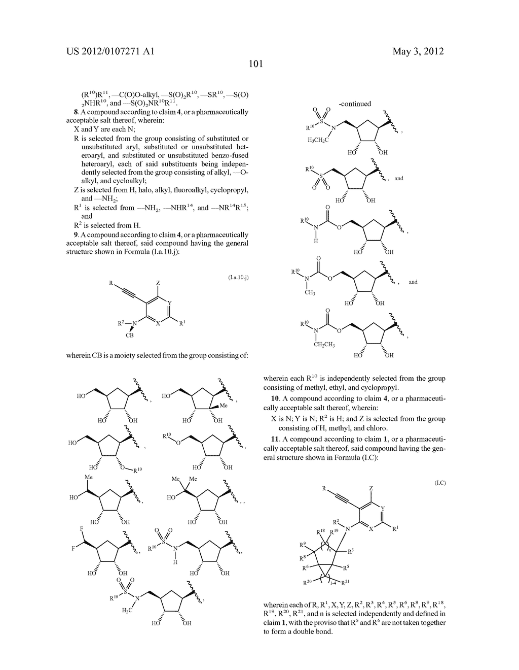 ETHYNYL-SUBSTITUTED PYRIDINE AND PYRIMIDINE DERIVATIVES AND THEIR USE IN     TREATING VIRAL INFECTIONS - diagram, schematic, and image 102