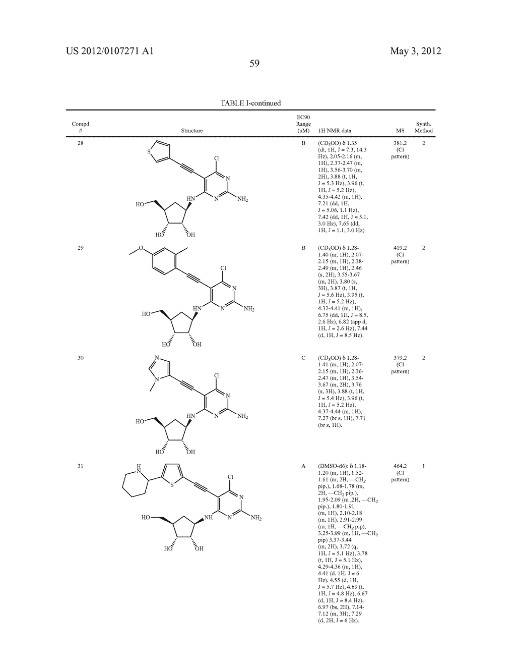 ETHYNYL-SUBSTITUTED PYRIDINE AND PYRIMIDINE DERIVATIVES AND THEIR USE IN     TREATING VIRAL INFECTIONS - diagram, schematic, and image 60
