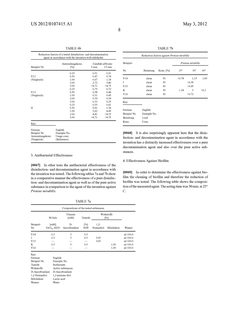 COMBINED DISINFECTION AND DECONTAMINATION AGENT HAVING INCREASED     EFFECTIVENESS - diagram, schematic, and image 09