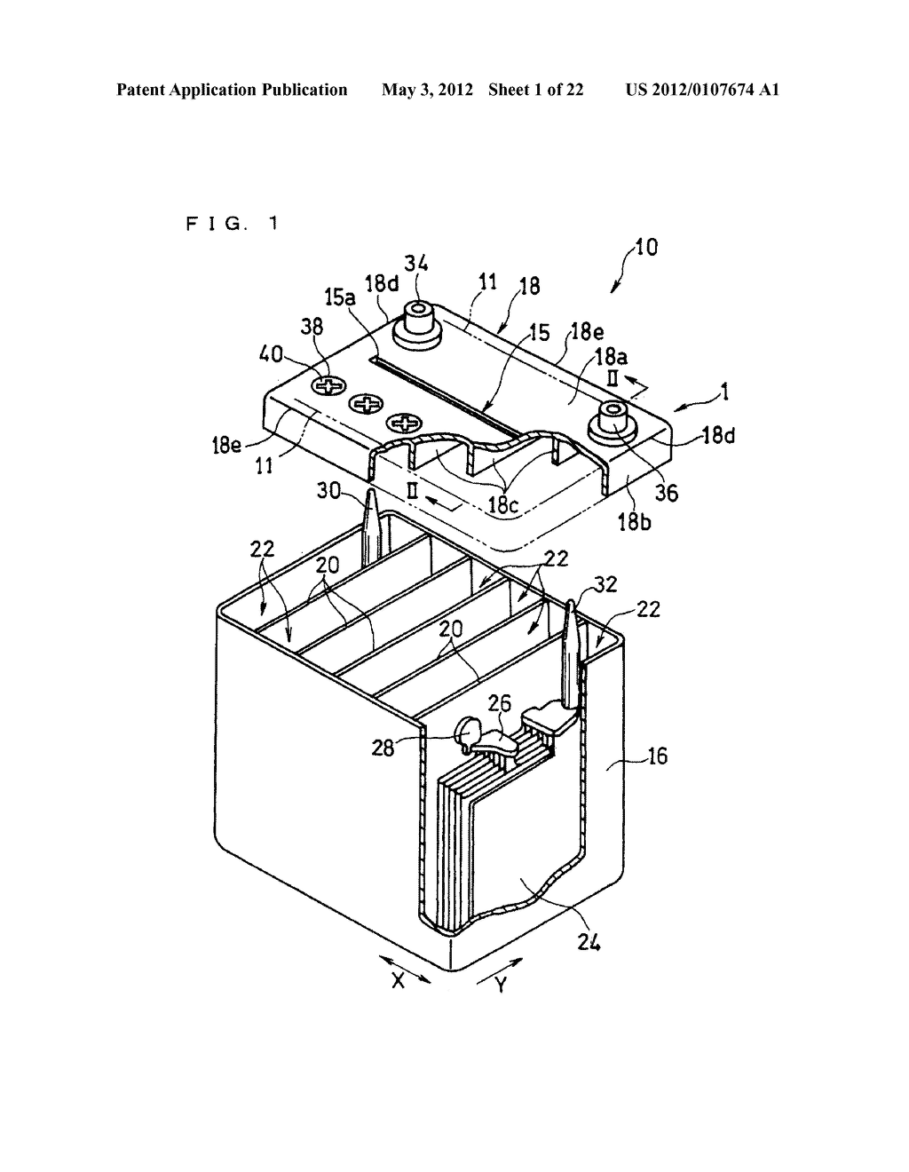 SECONDARY BATTERY HAVING ANTI-SCATTERING MECHANISM - diagram, schematic, and image 02