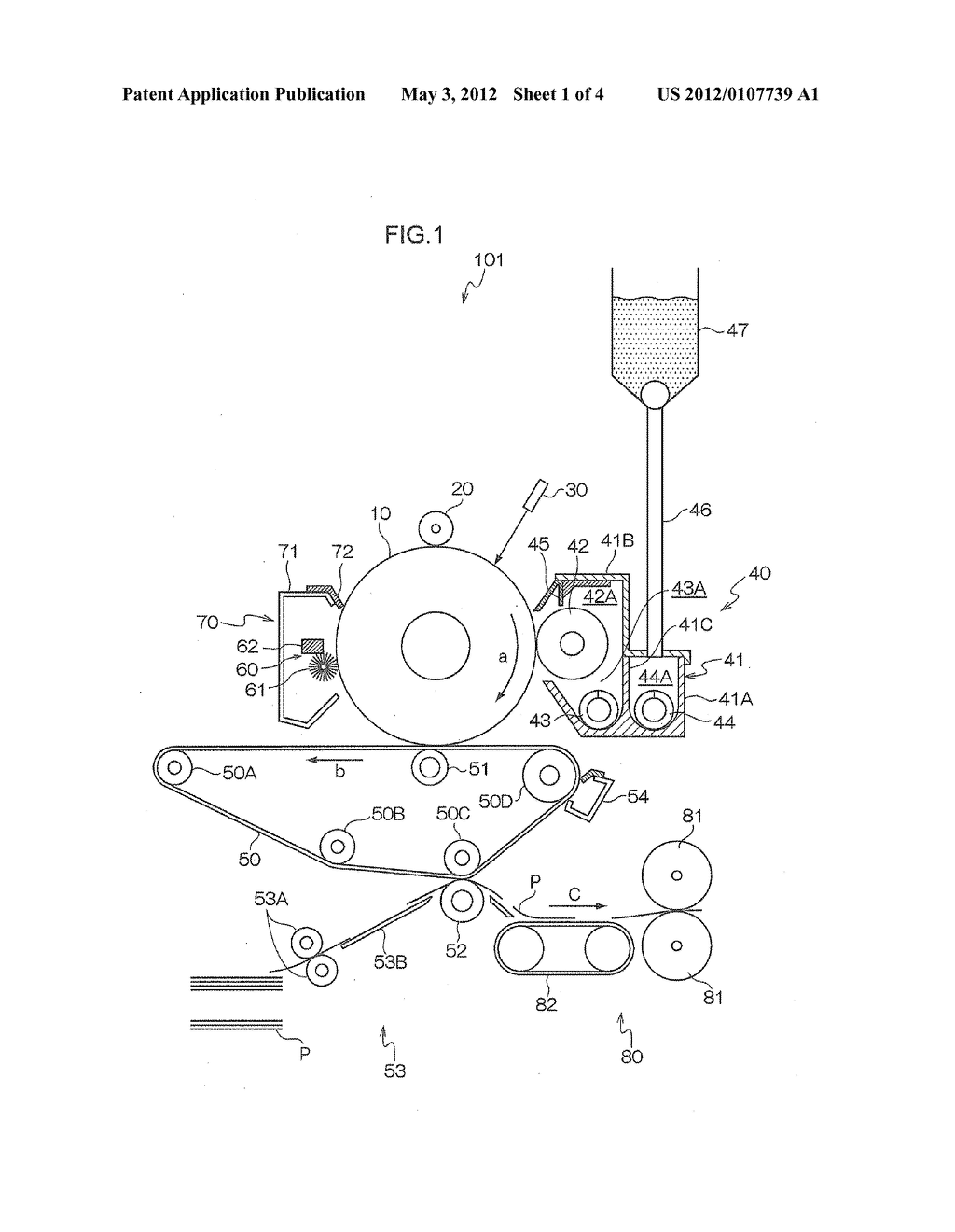 ELECTROSTATIC LATENT IMAGE DEVELOPER, IMAGE FORMING APPARATUS, PROCESS     CARTRIDGE AND IMAGE FORMING METHOD - diagram, schematic, and image 02