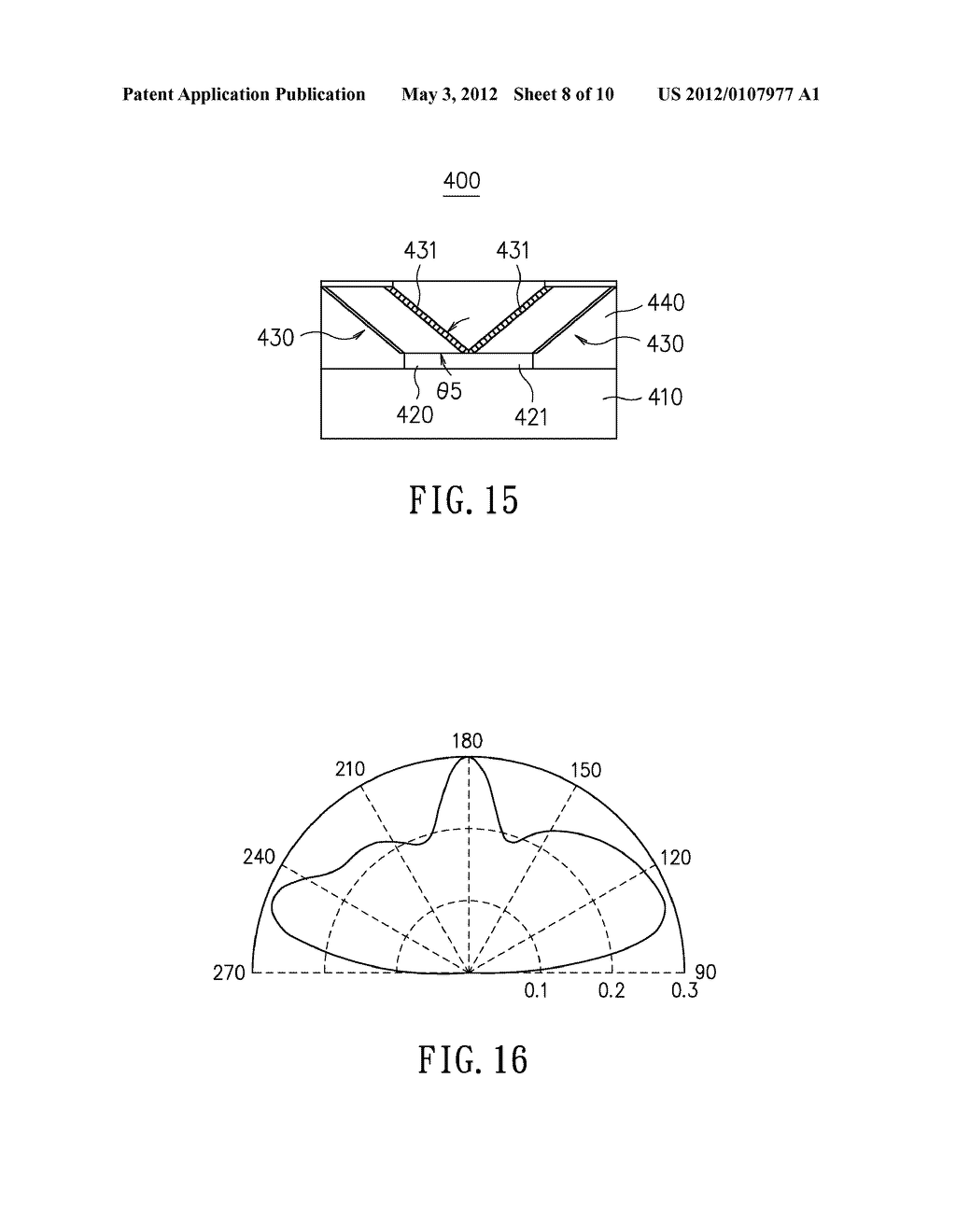 POLARIZED LIGHT EMITTING DIODE DEVICE AND METHOD FOR MANUFACTURING THE     SAME - diagram, schematic, and image 09