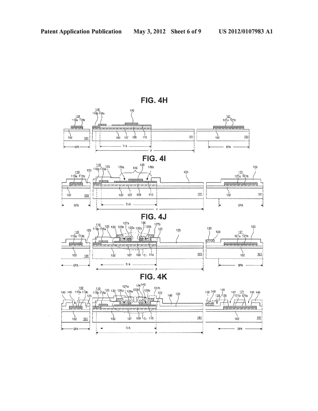 METHOD OF FABRICATING ARRAY SUBSTRATE - diagram, schematic, and image 07