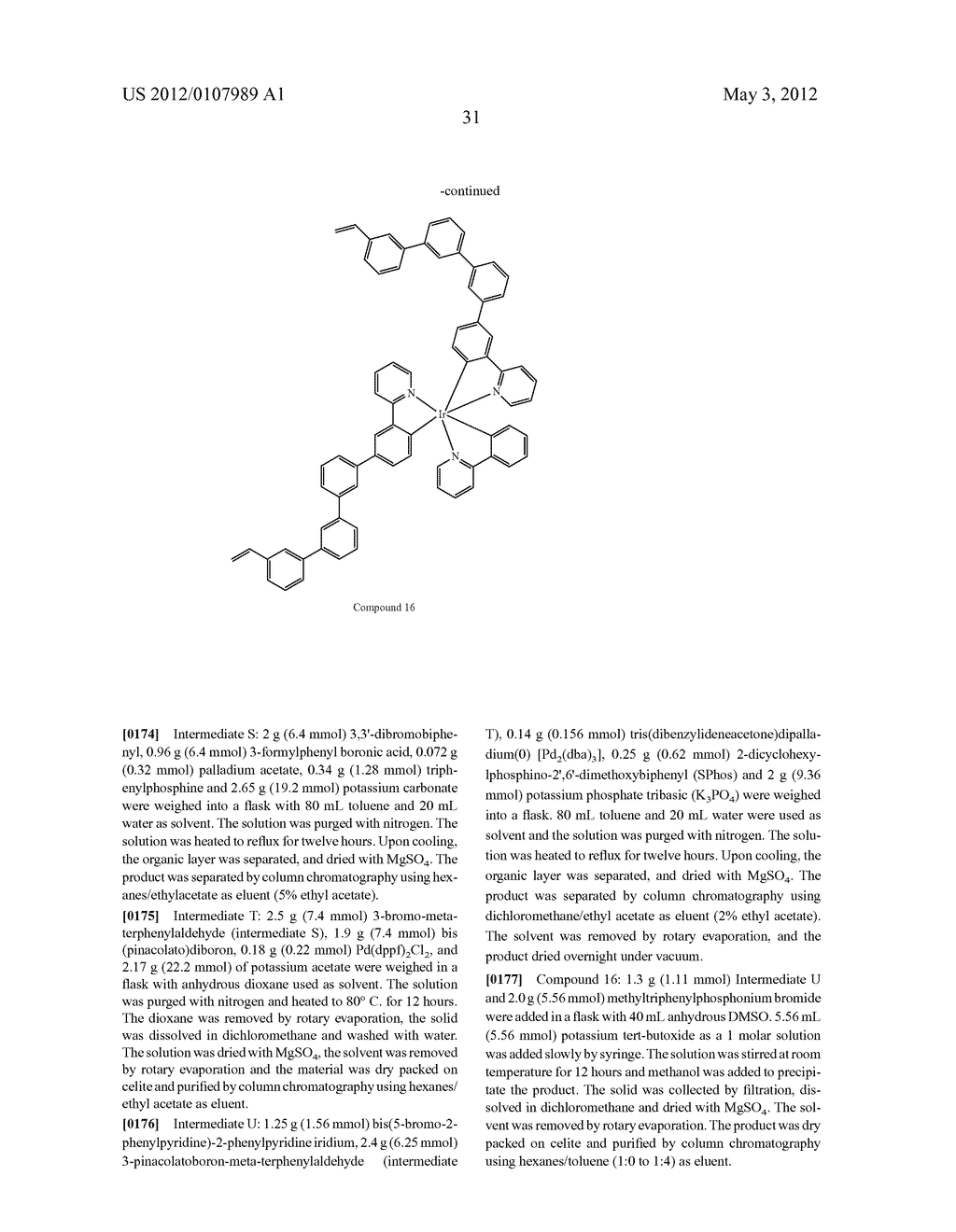 CROSS-LINKABLE IRIDIUM COMPLEXES AND ORGANIC LIGHT-EMITTING DEVICES USING     THE SAME - diagram, schematic, and image 41