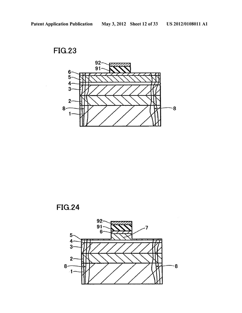 METHOD OF FABRICATING A SEMICONDUCTOR DEVICE WITH A BACK ELECTRODE - diagram, schematic, and image 13