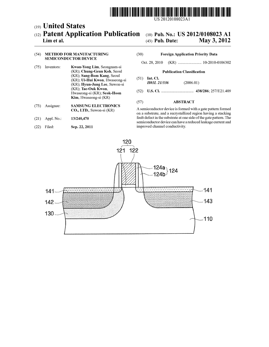 METHOD FOR MANUFACTURING SEMICONDUCTOR DEVICE - diagram, schematic, and image 01