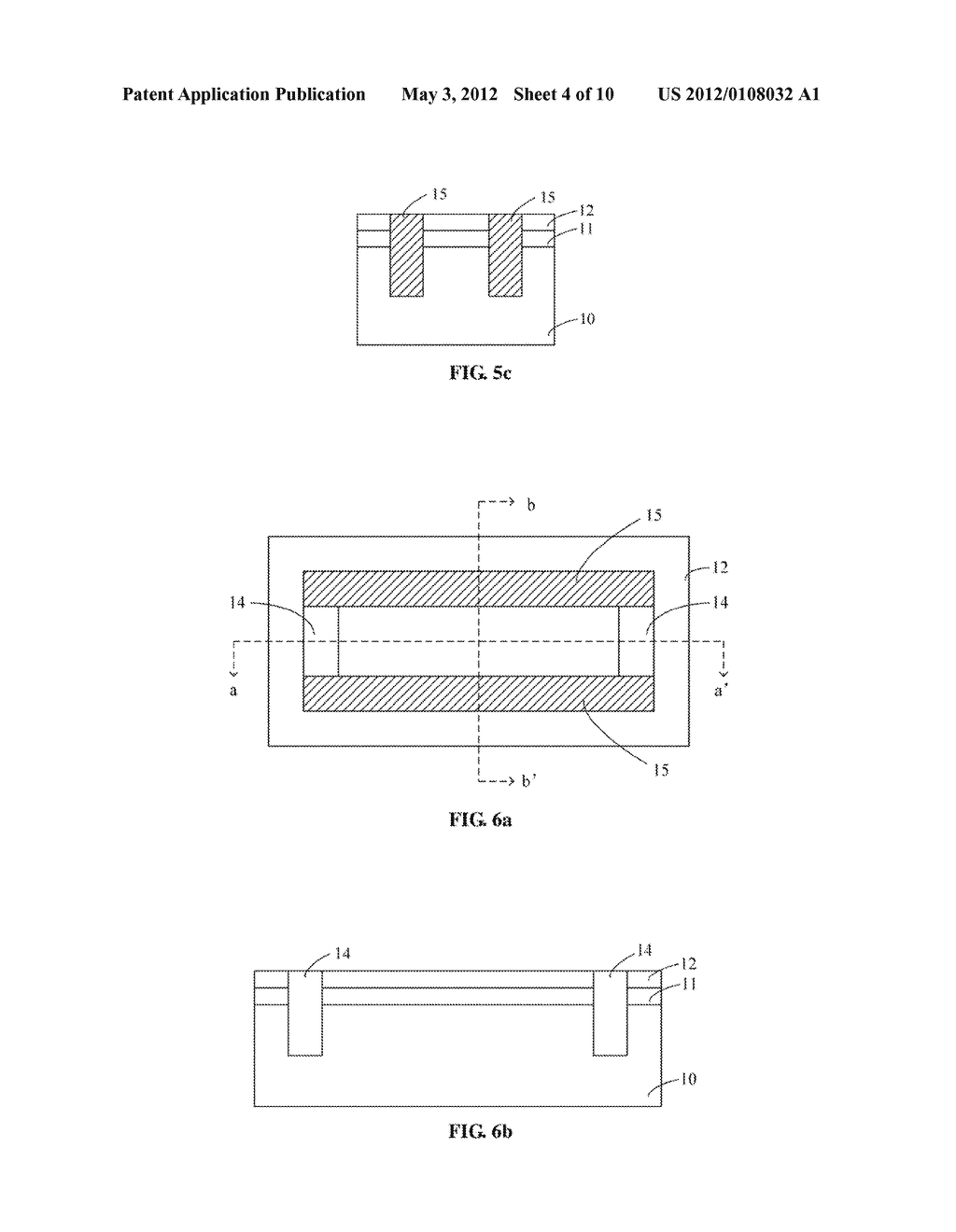 METHOD FOR FORMING A SEMICONDUCTOR DEVICE WITH STRESSED TRENCH ISOLATION - diagram, schematic, and image 05