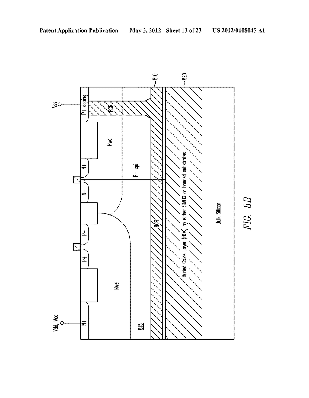 METHOD FOR RADIATION HARDENING A SEMICONDUCTOR DEVICE - diagram, schematic, and image 14