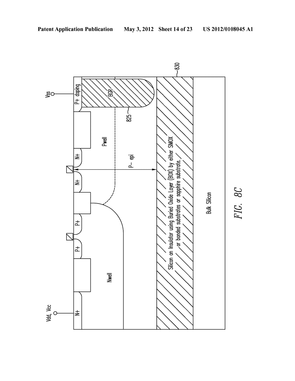 METHOD FOR RADIATION HARDENING A SEMICONDUCTOR DEVICE - diagram, schematic, and image 15