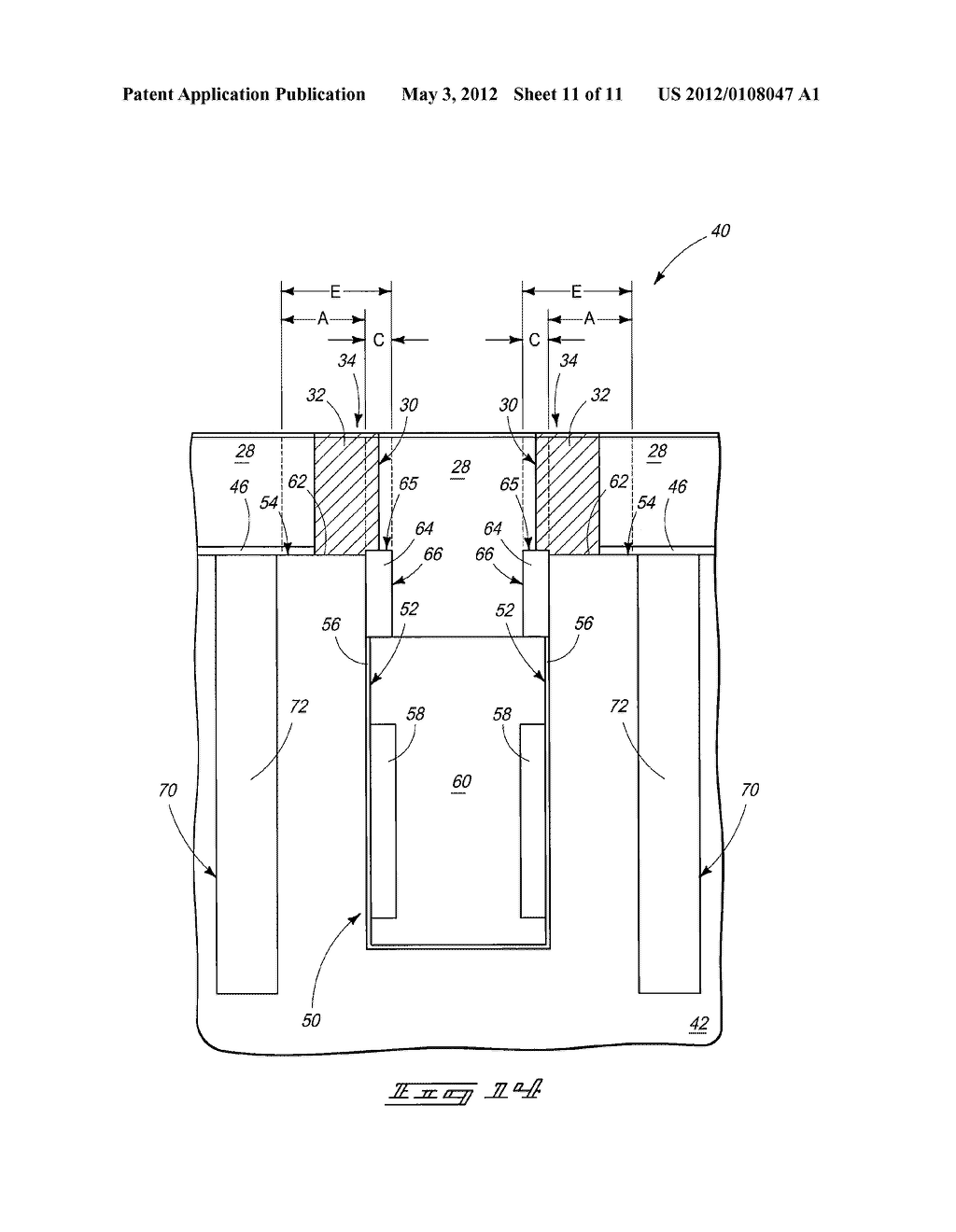 Methods Of Forming Conductive Contacts In The Fabrication Of Integrated     Circuitry - diagram, schematic, and image 12