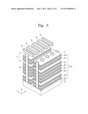 THREE-DIMENSIONAL SEMICONDUCTOR DEVICES AND METHODS OF FABRICATING THE     SAME diagram and image