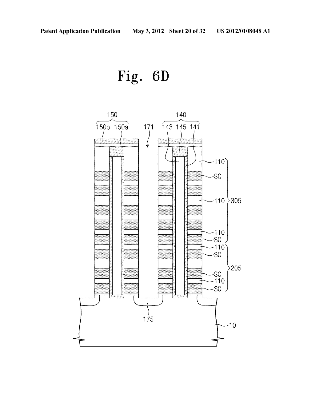 THREE-DIMENSIONAL SEMICONDUCTOR DEVICES AND METHODS OF FABRICATING THE     SAME - diagram, schematic, and image 21