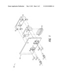 FREE FLOATING CONNECTOR ENGAGEMENT AND RETENTION SYSTEM AND METHOD FOR     ESTABLISHING A TEMPORARY ELECTRICAL CONNECTION diagram and image