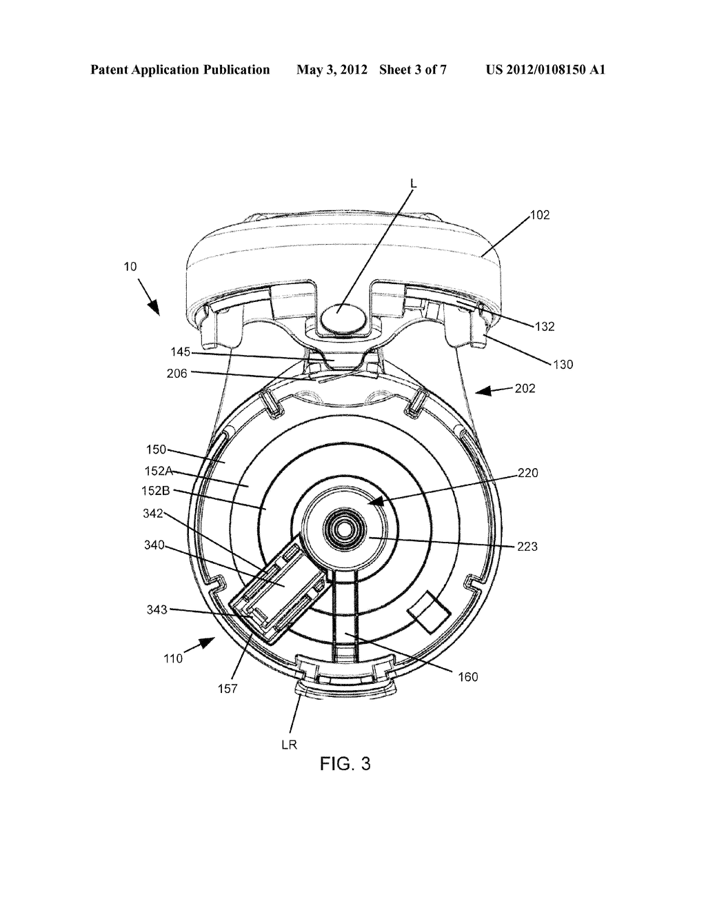 PORTABLE POWER SHARPENER FOR HAND HELD ROTARY CUTTER BLADES - diagram, schematic, and image 04