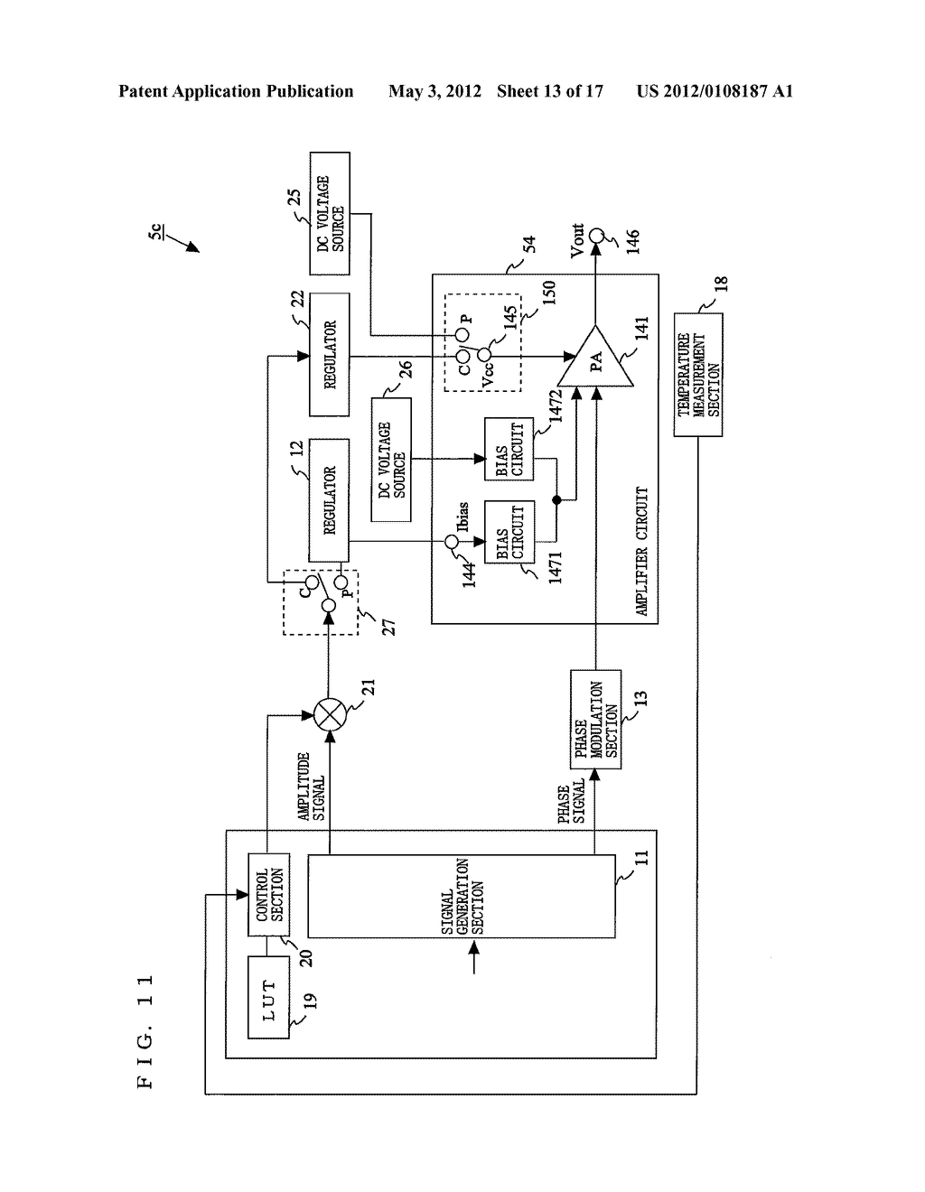 TRANSMITTER CIRCUIT AND COMMUNICATION APPARATUS - diagram, schematic, and image 14