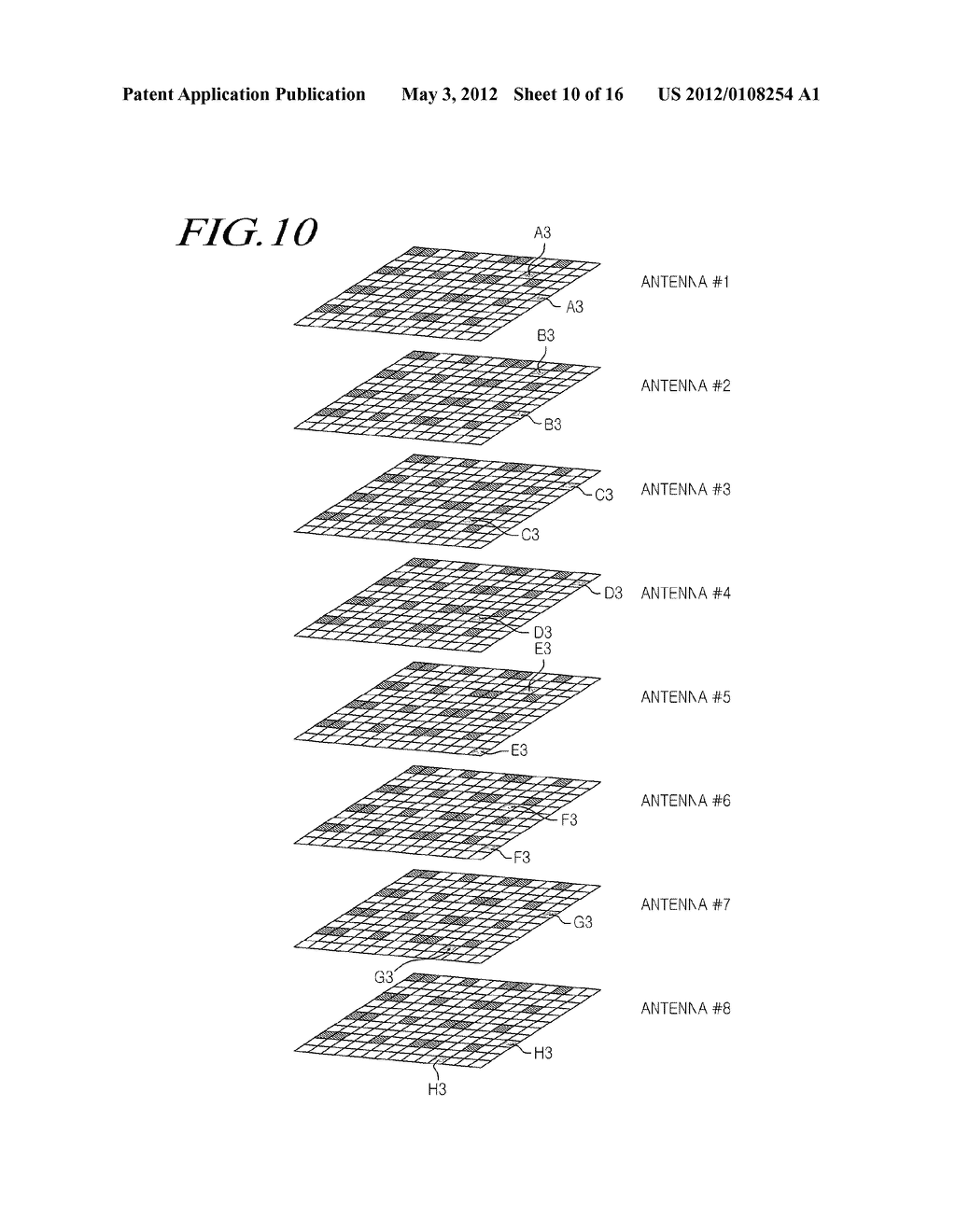 REFERENCE SIGNAL ALLOCATION METHOD FOR WIRELESS COMMUNICATION SYSTEM,     APPARATUS FOR SAME, AND TRANSCEIVER DEVICE USING THE APPARATUS - diagram, schematic, and image 11