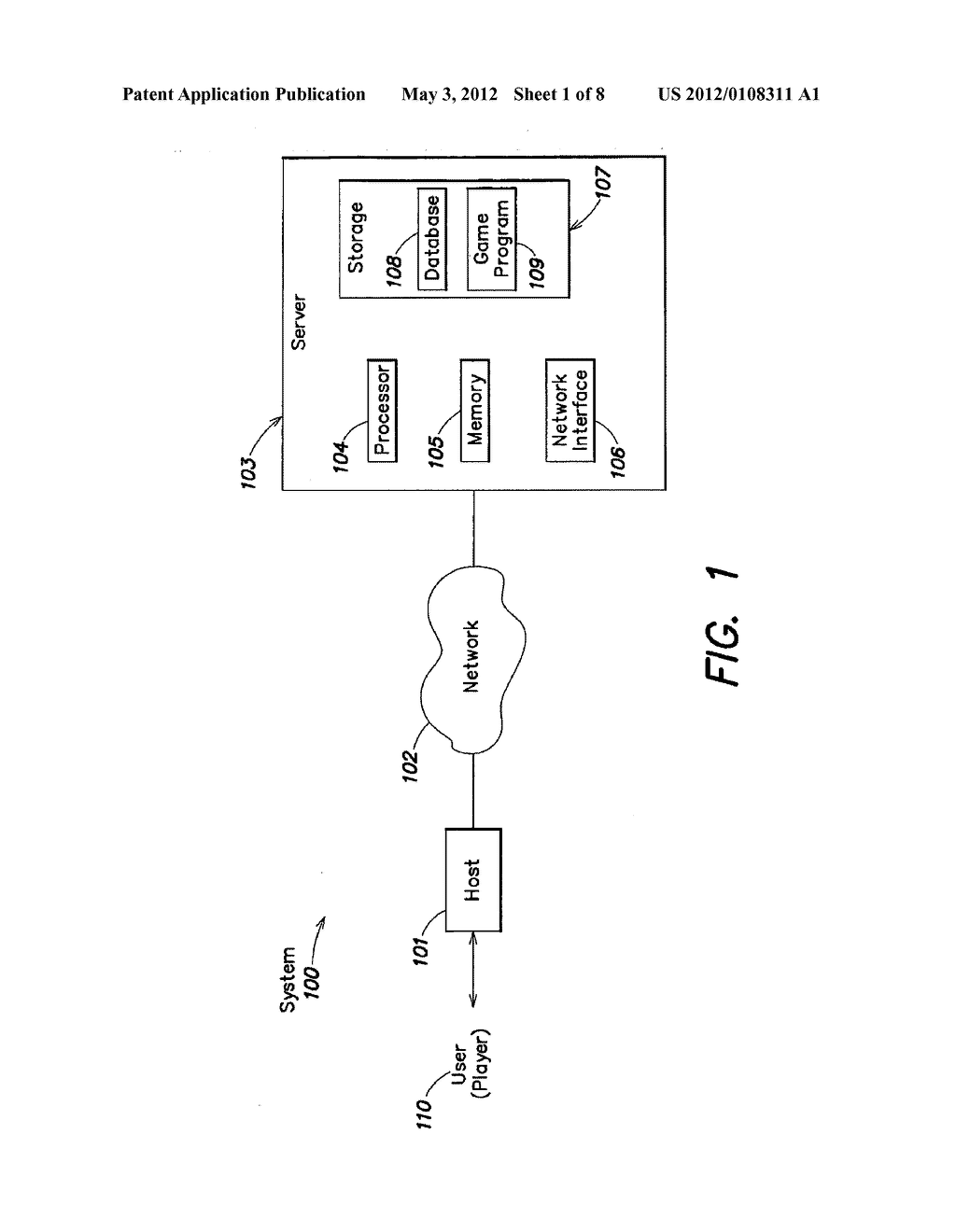 Method and Apparatus for Conducting a Game of Chance - diagram, schematic, and image 02