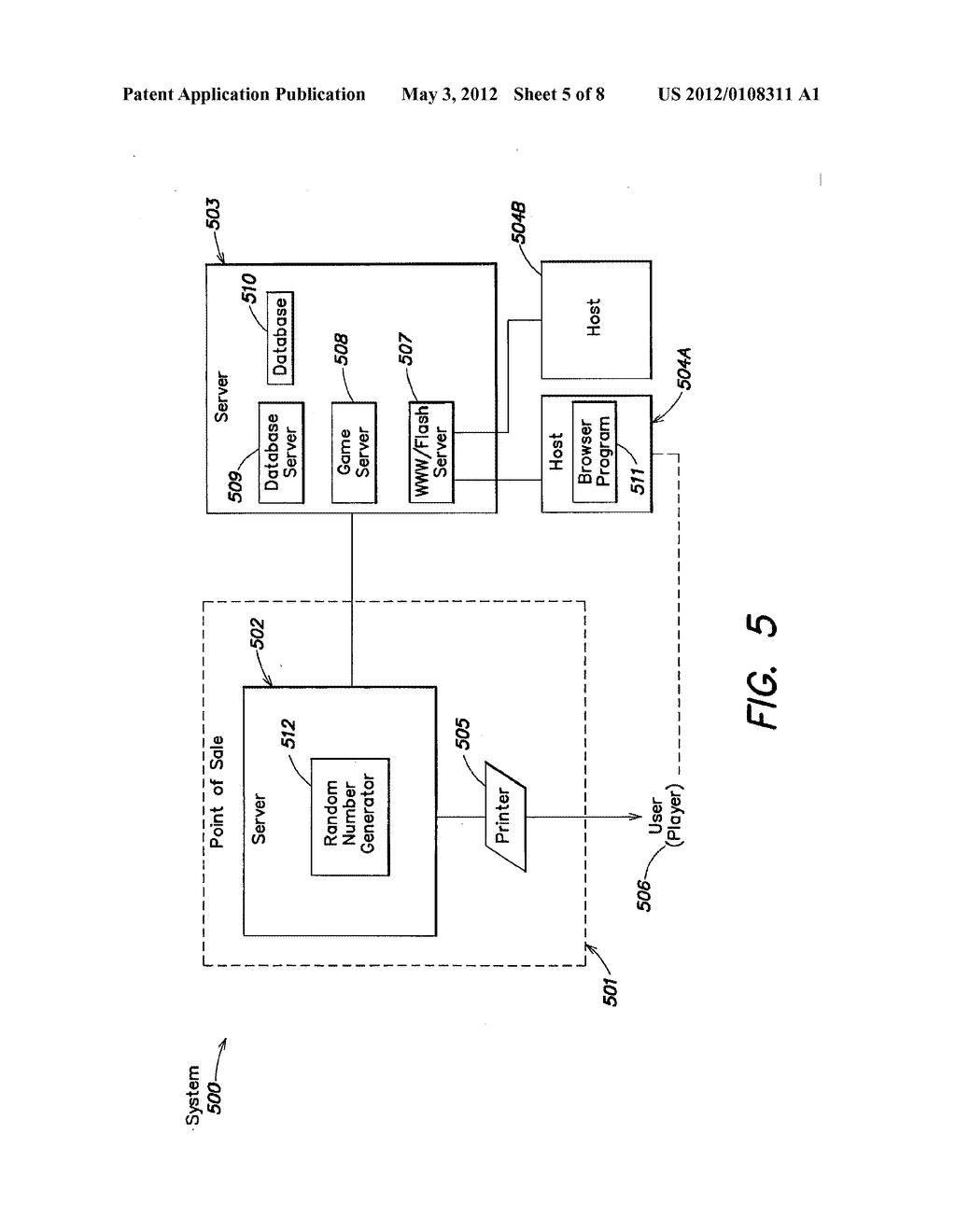 Method and Apparatus for Conducting a Game of Chance - diagram, schematic, and image 06