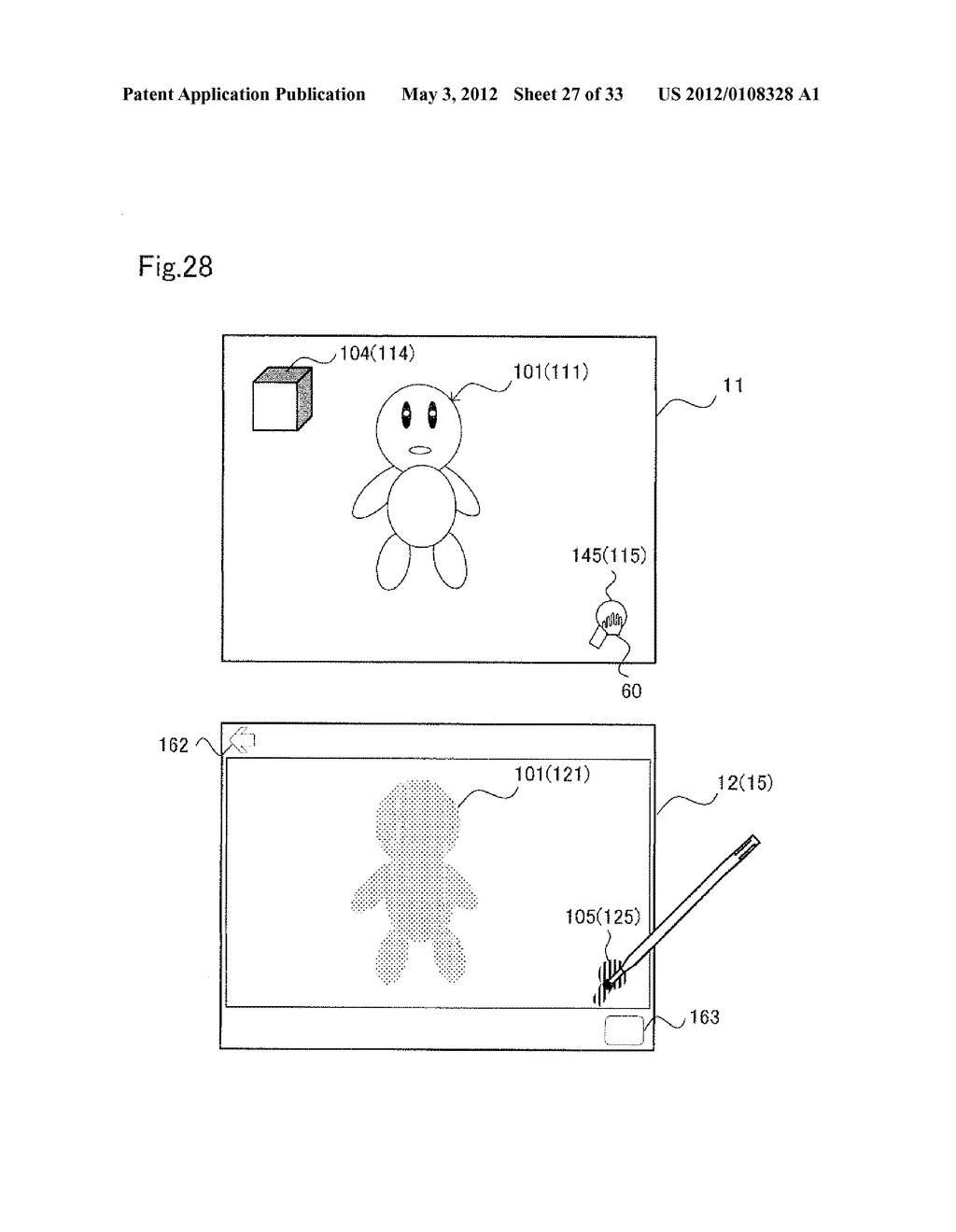 HANDHELD INFORMATION PROCESSING APPARATUS AND HANDHELD GAME APPARATUS - diagram, schematic, and image 28