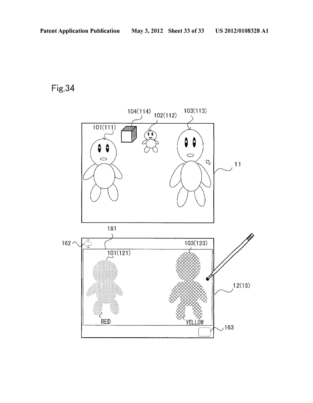 HANDHELD INFORMATION PROCESSING APPARATUS AND HANDHELD GAME APPARATUS - diagram, schematic, and image 34