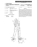 GOLF SHOE MARKING DEVICE diagram and image